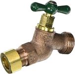 ARROWHEAD BRASS & PLUMBING 254CCLF 1/2" Compression, Red Brass, Straight Hose Bibb