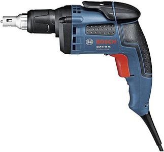 Bosch Professional Visseuse plaquiste GSR 6-45 TE (701W, Coffret de transport, sans chargeur de vis)