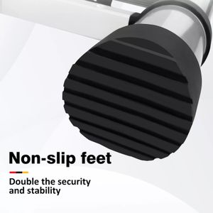 4.4M Telescoping Ladder – 14.5FT Metal, Non-Slip, Collapsible, 330lb Capacity