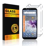 Pusiikeer 2 PACK ZTE Blade A3 Prime Screen Protector Glass, Premium 9H Hardness Anti-Scratch Easy Install Tempered Glass Screen Protector for ZTE Blade A3 Prime