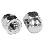 Yesmin 12 Pcs M8 Dome Nut,304 Stainless Steel,For Industry,Power,Hardware,Equipment,Etc