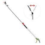 GARTOL Tree Pruner,110cm-166cm Tree loppers Long Reach Telescopic- Lightweight & Strong, Fruit Picker with Rotating Blade Head, Lightweight Aluminum Extendable Handle for Tree Branch Cutter