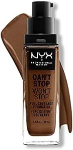 NYX Professional Makeup Can't Stop Won't Stop Full Coverage Liquid Foundation - 21 Cocoa