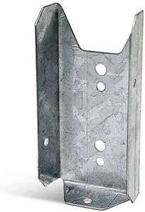 Simpson Strong-Tie ‎FB24Z ZMAX Galvanized Fence Rail Bracket for 2x4 (Pack of 100) (100)