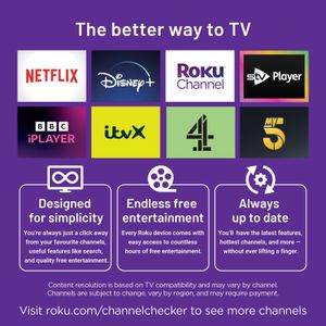 RCA 40" Roku Smart TV – Full HD LED Streaming Television