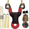 Slingshots for Adults Hunting Stainless Steel Sling Shot for Shooting Professional Tactical Wrist Rocket for Kids…(Type1-D8mm)