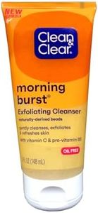 Clean & Clear Morning Burst Citrus Fragranced Facial Scrub 141g | Gently exfoliate away dull| tired-looking skin