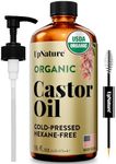 UpNature Organic Castor Oil in Glas