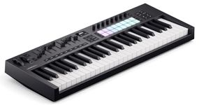 Novation Launchkey 49 [MK4] – 49 key Semi-Weighted, USB, MIDI Keyboard Controller with DAW Integration. Chord & Scale Modes, 8 Drum Pads, & Arpeggiator — Includes Software Bundle for Music Production