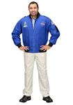 Aeromax Adult NASA Astronaut Flight Jacket, X-Large, Blue