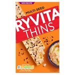 Ryvita Multiseed Thins Flatbreads, 125 g