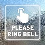 Please Ring Bell Stickers Sign Viny
