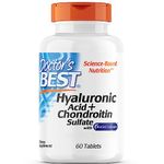Doctor's Best, Hyaluronic Acid with Chondroitin Sulfate, High Dose, 60 Tablets, Lab-Tested, Gluten-Free, Soy-Free, Non-GMO