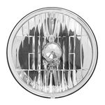 Grand General 77422 5.75" Round Headlamp (with 9007 Halogen Bulb for Truck/SUV/RV/Vehicle/Trailer)