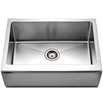 Houzer EPS-3000 Epicure 29-7/8-by-20-Inch Single Bowl Apron Front Stainless Steel Sink