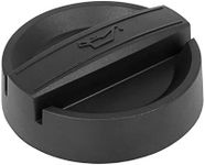 X AUTOHAUX Black Oil Filler Cap Cov