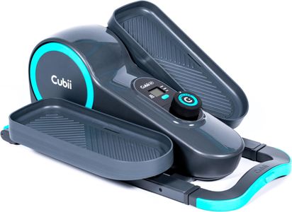 Cubii Go Under Desk Elliptical Trainer – Aqua, LCD Tracker, Adjustable Resistance