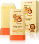 MLSMILE Hair Wax Stick for Baby Styling, 2-in-1 Design with Built-in Comb, Slick,for Kids Waxes, Moisturizing, Non-Greasy, Easy to Use, Compact and Portable