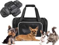 Smiling Paws Pets - Airline Approved Pet Carrier - for Pets Over 10lb