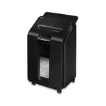 Fellowes Automax 100M Auto Feed Shredder (4629001) Shredder,Black, 26.4" x 15.4" x 14.6"