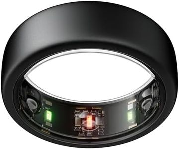 Oura Ring Gen3 Horizon - Stealth - Size 10 - Smart Ring - Size First with Oura Ring Gen3 Sizing Kit - Sleep Tracking Wearable - Heart Rate - Fitness Tracker - 5-7 Days Battery Life