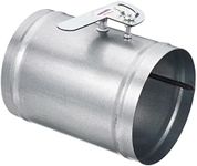 PATIKIL 6" HVAC Duct Manual Volume Damper, Metal Adjustment Airflow Ducting Backdraft Damper Control for Air Ventilation System