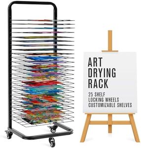 Houseables Storage and Organization Solutions, Art Drying Racks, Classroom Storage, Studio Organizers, Shelving Covers, Waterproof Storage Protection, Heavy Duty Organization (45”L x 18”W x 13”H)