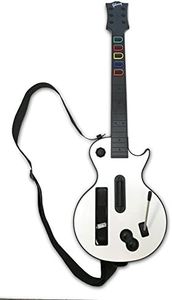 Wireless Guitar for Wii Guitar Hero and Rock Band Games (Excluding Rock Band 1), Color White