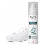 Shoe Deodorizer Spray & Odor Eliminator for Shoes, Sneakers, Boots, Gym Bags & Sports Gear, Cool Peppermint Shoe Freshener • Travel-Size 100 ml • Made in Canada