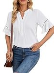 Famulily White Chiffon Blouses for 