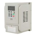 Single Phase to 3 Phase VFD Drive VFD Variable Frequency Drive Speed Controller 1.5KW AC 220V Inverter Single Variable Frequency Drive 8A Universal VFD Speed Controller for 3-phase Motor