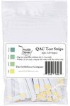 FryOilSaver, QAC Test Strips, Restaurant Quaternary Ammonium Sanitizer Test Strips, 0-400 ppm, Multi Quat Strips for Food Service, Quaternary Ammonia Sanitizer Strips, FMP 142-1363, Pack of 100