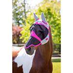 Shires Air Motion Fly Mask with Ears & Nose - Pink Cob