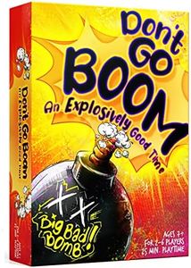 Inspiration Play - Don’t Go Boom Card Game - Popular Kids Games - Card Games for Kids - Explosively Fun Childrens Games - Entertainment Awaits You (2 - 6 Players Required) Ages 7+