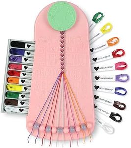 Choose Friendship, My Friendship Bracelet Maker®, 20 Pre-Cut Threads - Makes Up to 8 Bracelets (Craft Kit, Kids Jewelry Kit, Gifts for Girls 8-12)
