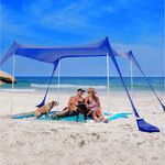 SUN NINJA Pop Up Beach Tent Sun She
