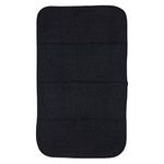 All-Clad Premium Reversible Dish Drying Mat for Kitchen: 16" x 28" Ultra-Absorbent, Long-Lasting, No Condensation, and Oversized for Large Pots and Pans - 1 Pack, Black