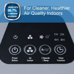 Spear & Jackson HEPA Air Purifier – High Efficiency Filtration