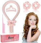 SHOPTOP® Heatless Curlers Headband - Heatless Hair Curler Set, Styling Tools for Long Medium Hair Best For Natural Wave Soft Hair Roller for Women Girls Hair Accessories (Pink)