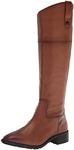 Sam Edelman Womens Drina Leather Riding Knee-High Boots Tan 6 Medium (B,M)