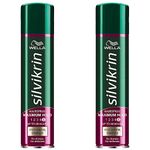 Wella Silvikrin Maximum Hold Hairspray, 400ml (Pack of 2)