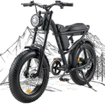 1500W Moped Style Ebike Full Suspen