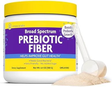 InnovixLabs Prebiotic Fiber Powder - High Fiber Supplement with Chicory Root, FOS, Acacia, Inulin, Soluble and Insoluble Fiber, Prebiotics for Women & Men for Gut and Digestive Health, 30-Day Supply