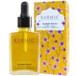 Karmic Skin Brightening Vitamin C Face Serum: With Saffron & Vit. E | Hydrate & Reveal Bright Glowing Skin | Correct Dark Spots | Treat Hyperpigmentation | Organic Facial Oil Skin Care | Women & Men