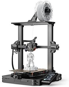 Creality 3D Printer Ender-3 S1 PRO Upgrade from Ender 3 S1 with 300℃ High-Temperature Nozzle, LED Light, PEI Spring Printing Plateform and 4.3inch Touchscreen