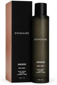 Sondaire Arborere Room Spray | Luxury Natural Home & Linen Mist | Warm Spices, Amber & Cedarwood | Non-Toxic, Vegan, Odor Neutralizing | For Bedroom, Living Room, Bathroom | 3.4 oz / 100 mL