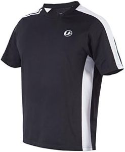 Ultega Men's Sporty Team Shirt, Black, Large