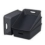 Yarebest A4 Paper Storage Basket, 4-pack Desktop Paper Tray