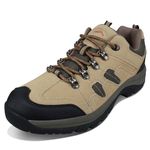 CC-Los Walking Shoes for Men Lightweight Comfortable Hiking Sneakers Yellow 9-9.5