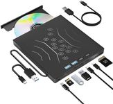 7 in 1 External DVD Drive, External